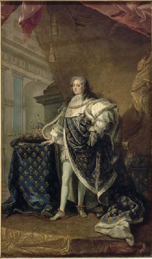 Jean Baptiste van Loo Portrait of Louis XV of France